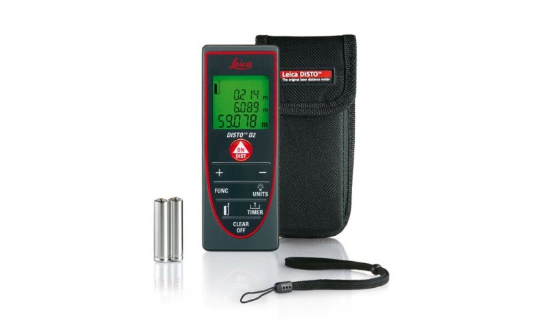 Leica DISTO™ D2 POCKET SIZE WITH 100 M RANGE AND BLUETOOTH® SMART