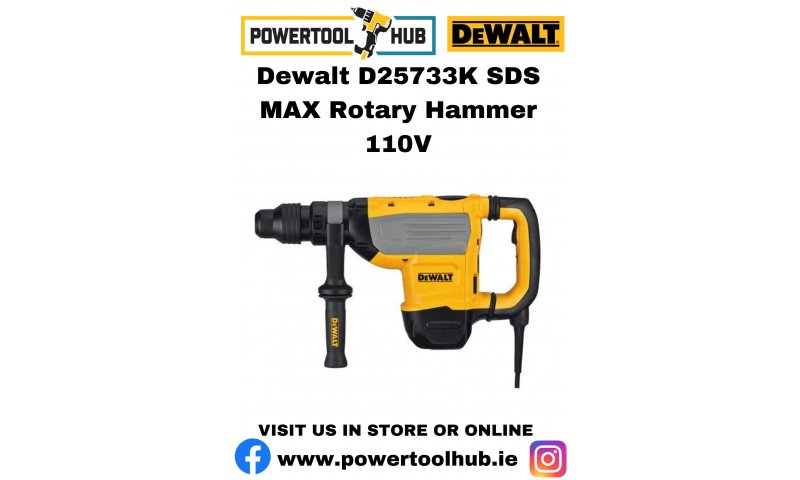 Dewalt D25733K SDS MAX Rotary Hammer 110V