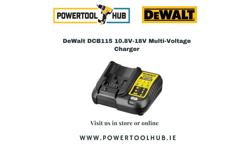 DeWalt DCB115 10.8V-18V Multi-Voltage Charger