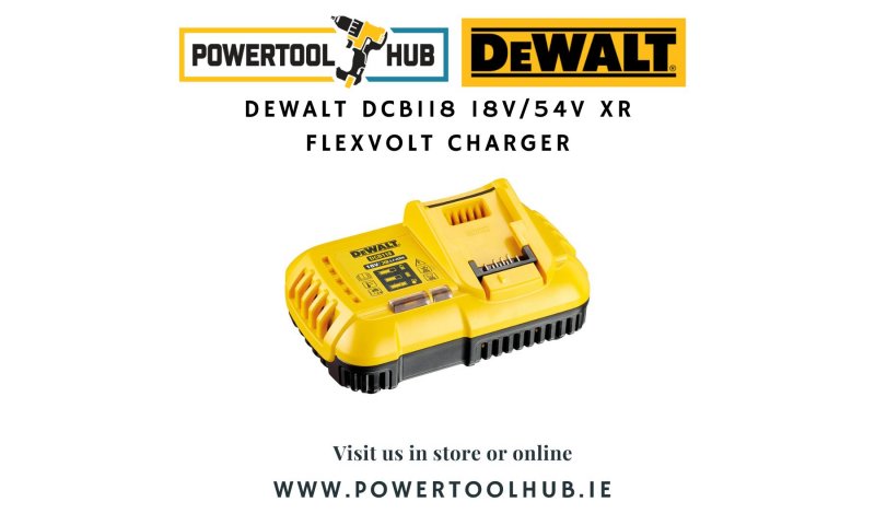 DeWalt DCB118 18V/54V XR FLEXVOLT Charger