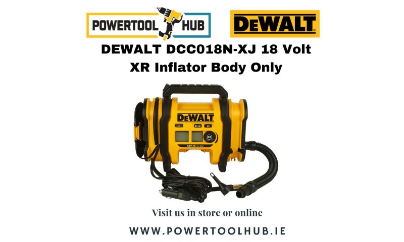 DEWALT DCC018N-XJ 18 Volt XR Inflator Body Only
