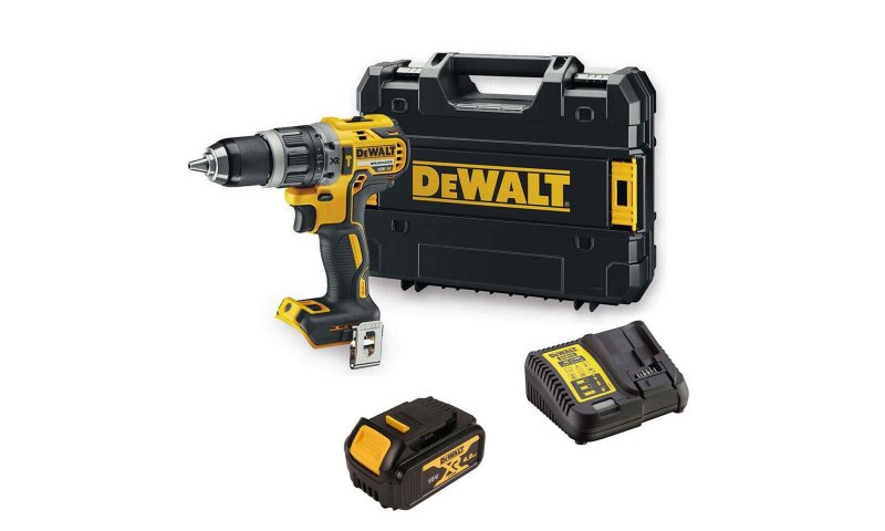 DeWalt DCD796M1 18V XR Brushless Combi Drill with 1x 4.0Ah Battery