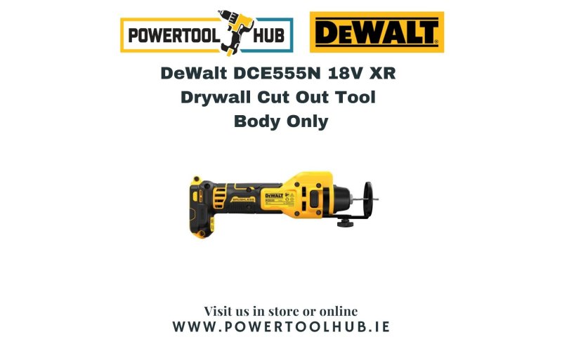 DeWalt DCE555N 18V XR Drywall Cut Out Tool Body Only