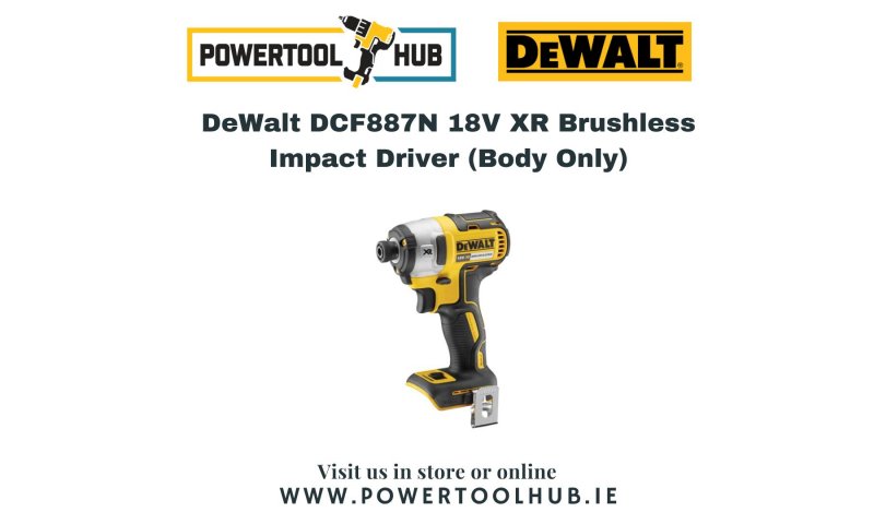 DeWalt DCF887N 18V XR Brushless Impact Driver (Body Only)