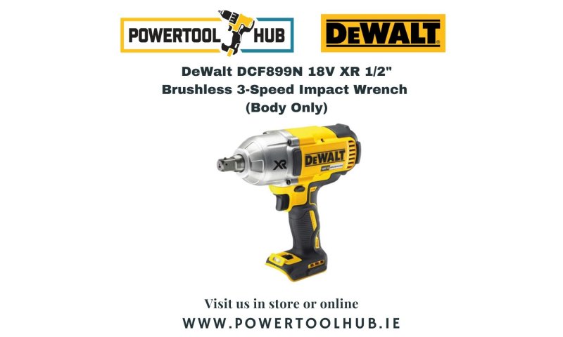 DeWalt DCF899N 18V XR 1/2" Brushless 3-Speed Impact Wrench (Body Only)