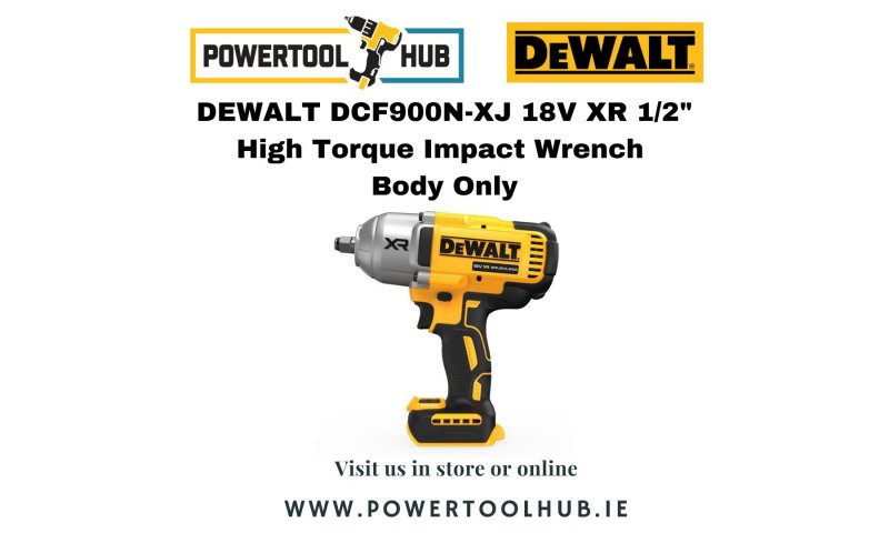 DEWALT DCF900N-XJ 18V XR 1/2" High Torque Impact Wrench Body Only