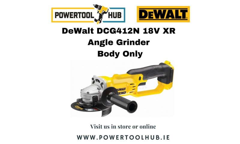 DeWalt DCG412N 18V XR Angle Grinder Body Only