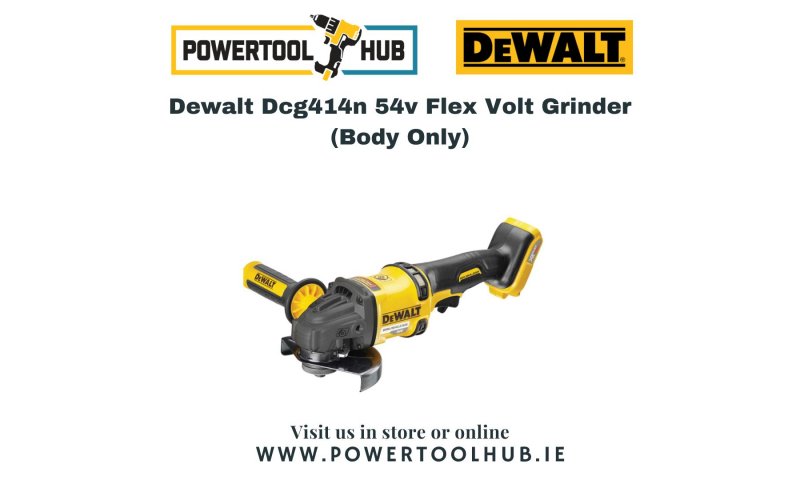 Dewalt Dcg414n 54v Flex Volt Grinder (Body Only)