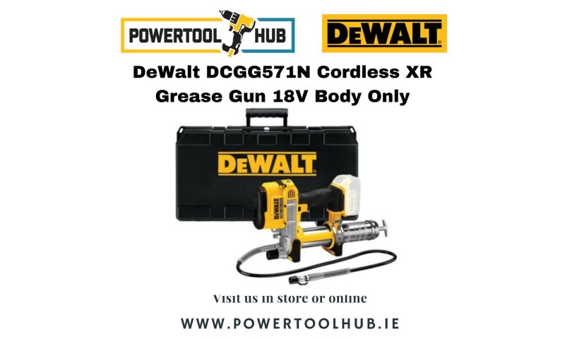 DeWalt DCGG571N Cordless XR Grease Gun 18V Body Only