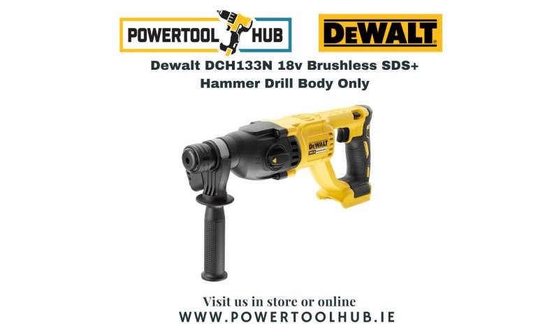 Dewalt DCH133N 18v Brushless SDS+ Hammer Drill Body Only