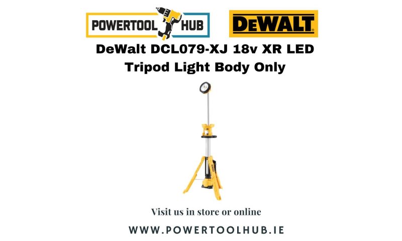 DeWalt DCL079-XJ 18v XR LED Tripod Light Body Only