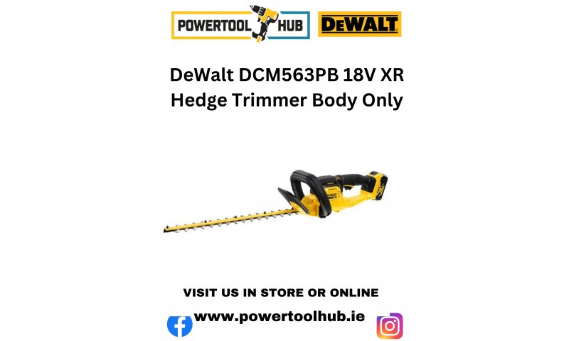 DeWalt DCM563PB 18V XR Hedge Trimmer (Body Only)