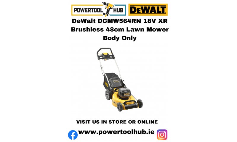 DeWalt DCMW564RN 18V XR Brushless 48cm Lawn Mower Body Only