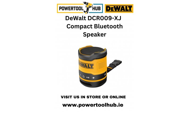 DeWalt DCR009-XJ Compact Bluetooth Speaker
