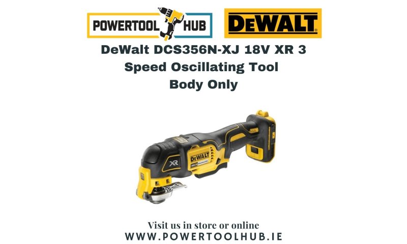 DeWalt DCS356N-XJ 18V XR 3 Speed Oscillating Tool Body Only