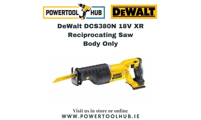 DeWalt DCS380N 18V XR Reciprocating Saw (Body Only)