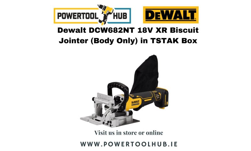 Dewalt DCW682NT 18V XR Biscuit Jointer (Body Only) in TSTAK Box
