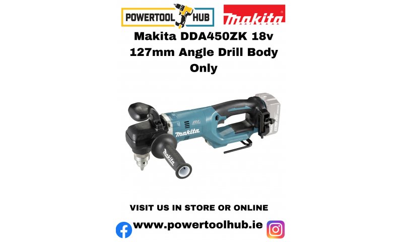 Makita DDA450ZK 18v 127mm Angle Drill Body Only