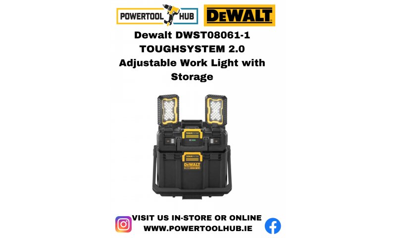 Dewalt DWST08061-1 TOUGHSYSTEM 2.0 Adjustable Work Light with Storage