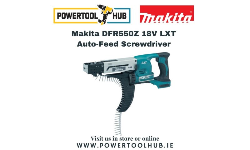 Makita DFR550Z 18V LXT Auto-Feed Screwdriver (Body Only)