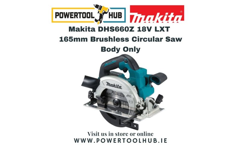 Makita DHS660Z 18V LXT 165mm Brushless Circular Saw Body Only