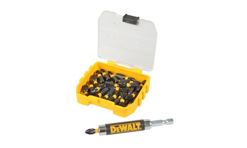 DEWALT DT70621T Tic-Tac Box with PZ2 Bits & Holder 25 Piece