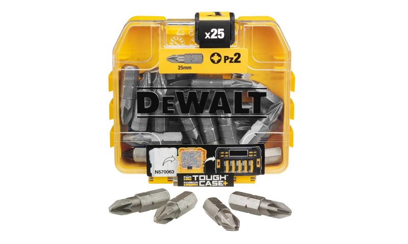 DeWalt DT71521-QZ 25mm PZ2 Standard Tic Tac 25pc