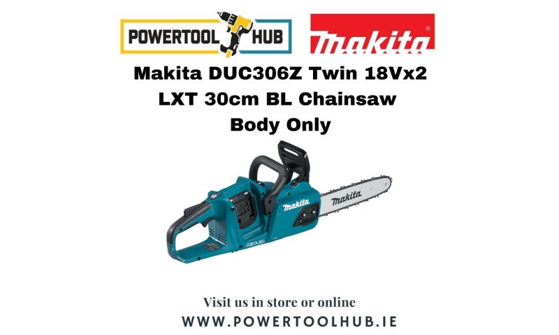 Makita DUC306Z 18Vx2 LXT 30cm BL Chainsaw Body Only