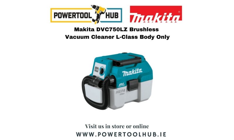 Makita DVC750LZ Brushless Vacuum Cleaner L-Class (Body Only)