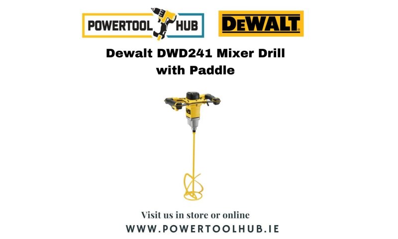 Dewalt DWD241-LX Mixer Drill 110V with Paddle