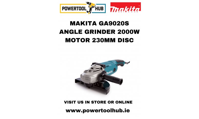 MAKITA GA9020S-220V ANGLE GRINDER 2000W MOTOR 230MM DISC