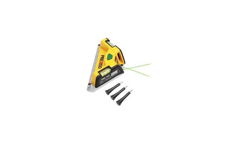 Prexiso PTL10G Green-Beam Laser Level And Square