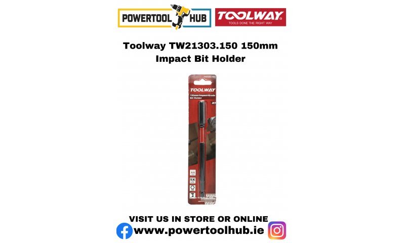 Toolway TW21303.150 150mm Impact Bit Holder