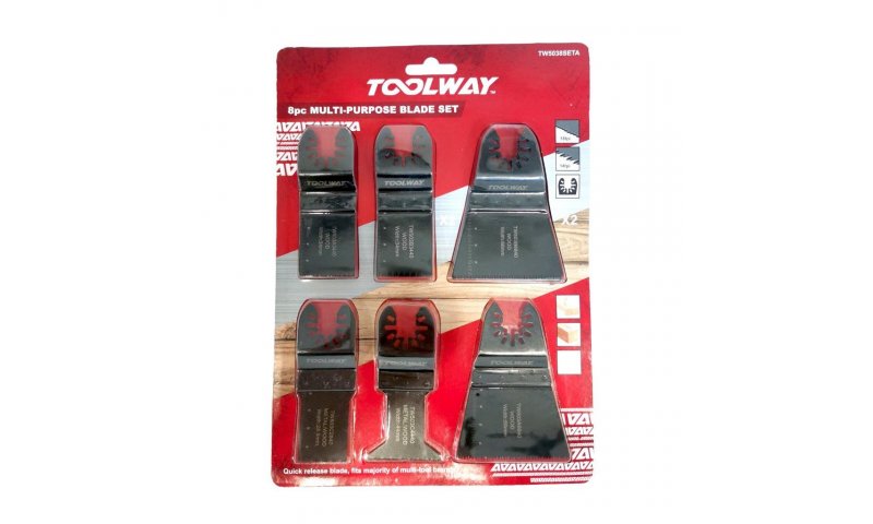 Toolway 8pc Multi Purpose Set TW5038Seta