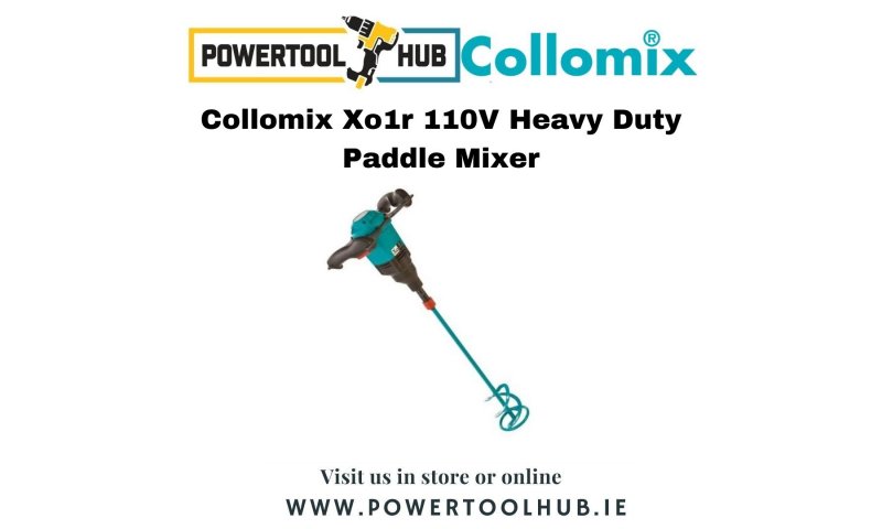 Collomix Xo1r 110V Heavy Duty Paddle Mixer