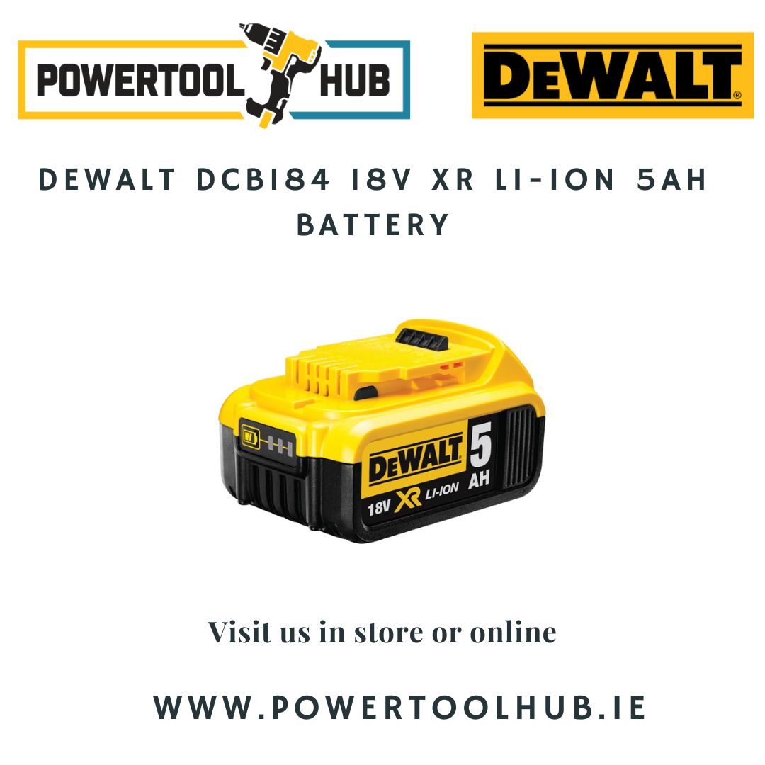 DCB184 18v XR Li-Ion Battery 5.0ah
