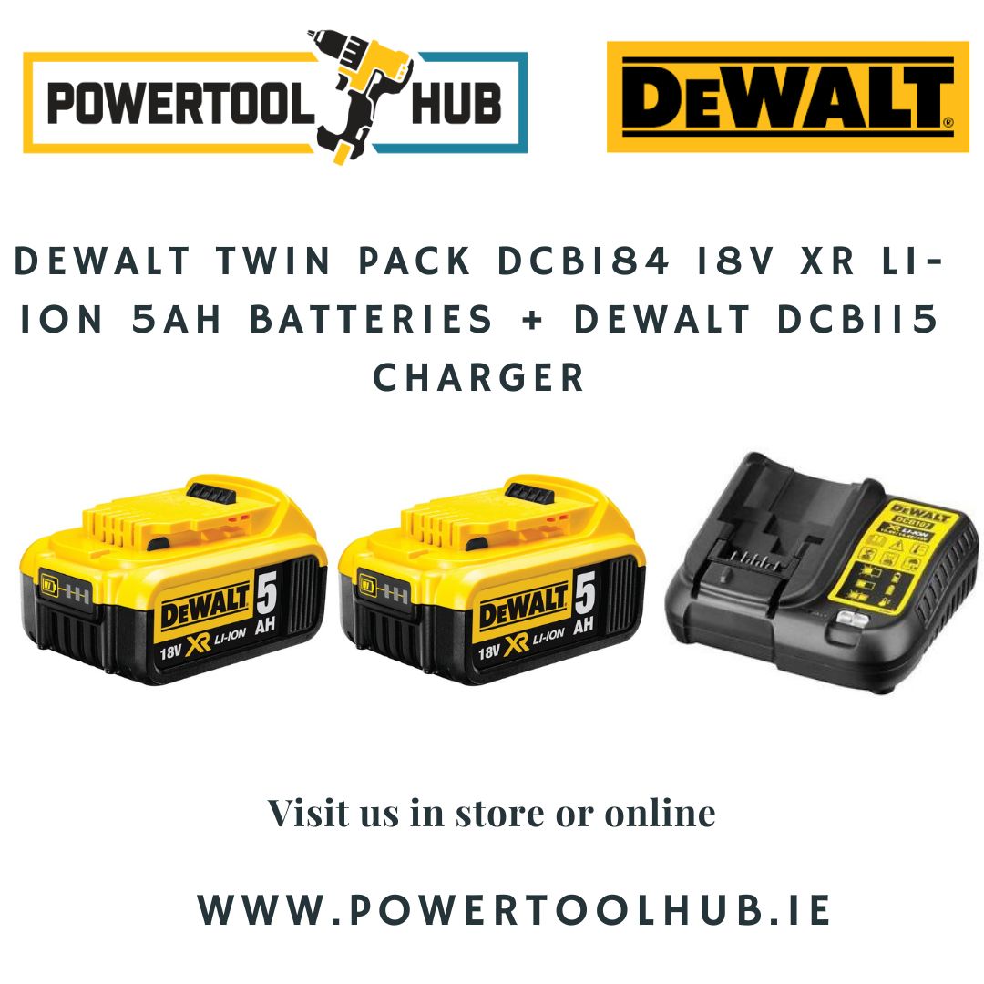 Batterie 18V XR Li-Ion 5,0 Ah - DEWALT DCB184