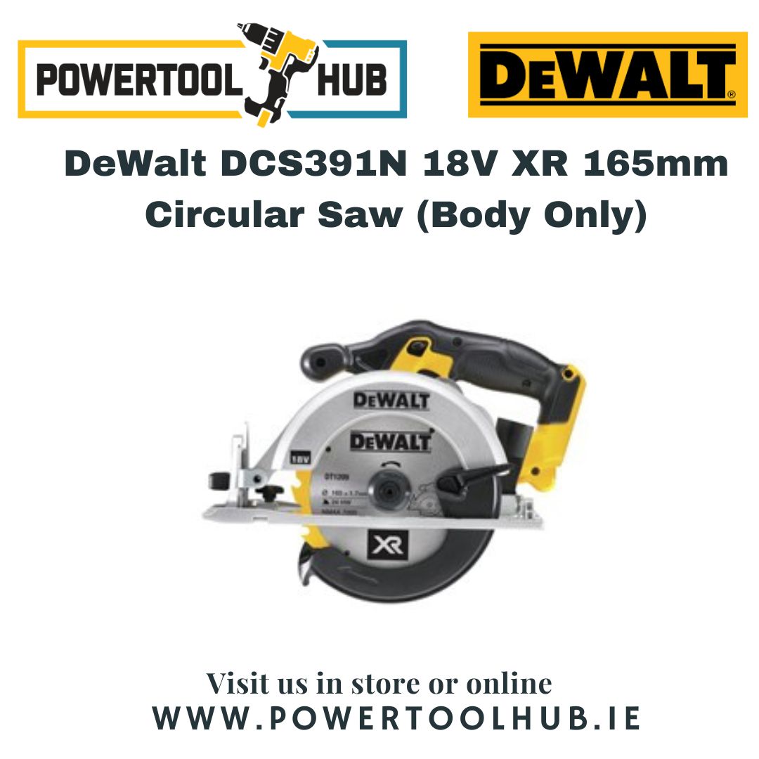 Veronderstellen gek Gestaag DeWalt DCS391N 18V XR 165mm Circular Saw (Body Only)
